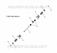 SYSTÈME DE TRANSMISSION, PONT PRINCIPAL FOURCHETTES DE SELECTION