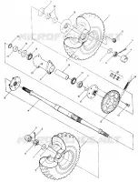 ROUE ARRIERE DRIVE ASSEMBLY (49147514750019)