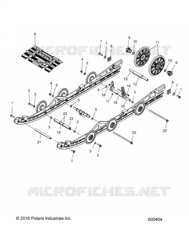 SUSPENSION ARRIERE AND TRACK