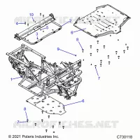 CHASSIS, CADRE 
