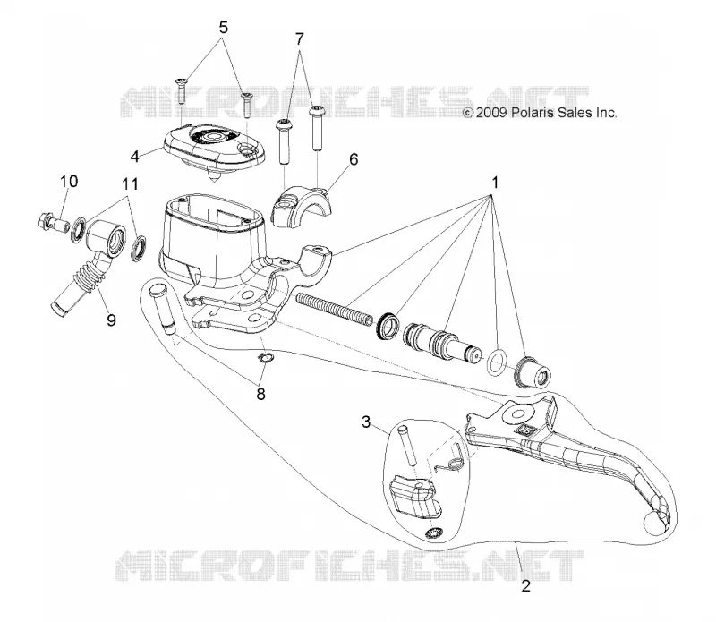 FREIN AVANT FREIN LEVER and MAITRE CYLINDRE