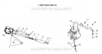 CARBURATEUR MOUNTING AND POMPE A CARBURANT/LINES