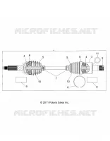 SYSTÈME DE TRANSMISSION ARRIERE HALF SHAFT