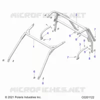 CHASSIS, CAB CADRE