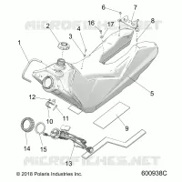 SYSTÃˆME D'ALIMENTATION, FUEL TANK ASM.