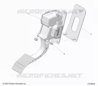 ELECTRICITE, THROTTLE PEDAL