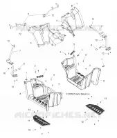 HABITACLE ARRIERE and FOOTWELL
