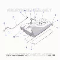 SYSTÃˆME D'ALIMENTATION, FUEL TANK ASM.