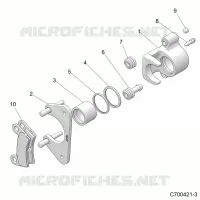 BRAKES, ETRIER DE FREIN ARRIERE