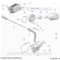 ENGINE, JAUGE ET FILTRE A HUILE