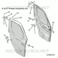PORTES, FRONT, MOUNTING