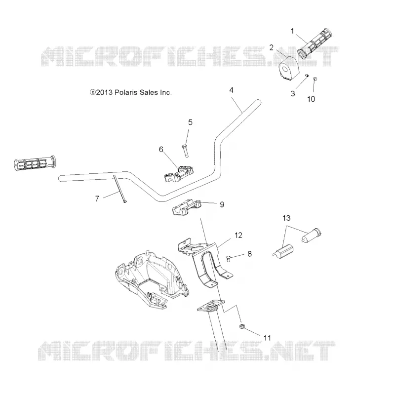 STEERING, GUIDON ET COMMODOS