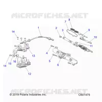 ENGINE, VALVE D'ECHAPPEMENT ASM. AND ACTUATOR