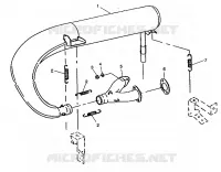 ECHAPPEMENT 500 EFI 0942774 and  EFl SKS 0942574 (49274127410030)