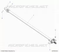 SYSTÃˆME DE TRANSMISSION, REAR PROP SHAFT