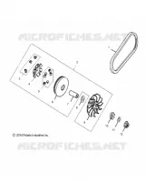 SYSTÃˆME DE TRANSMISSION, PRIMARY CLUTCH