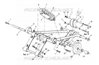 BRAS DE SUSPENSION AVANT CLASSIC 0952865 (4929072907B013)