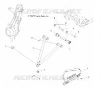 SUSPENSION, A-ARM and SUPPORT MOUNTING