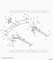 SUSPENSION ARRIERE CONTROL ARMS