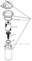 VIDANGE SLTX B964590 and Intl. SLTX I964590 (4935783578C009)