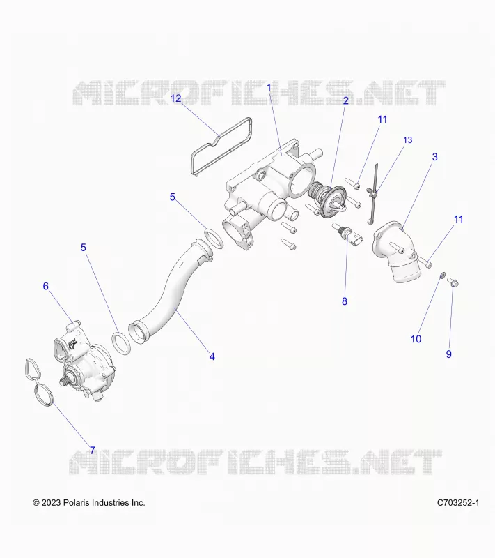 MOTEUR, WATERPUMP
