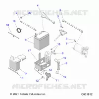 ELECTRICITE, BATTERY BOX  ASM.