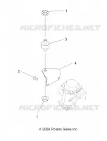 MOTEUR, CARBURATEUR BRACKET