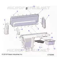 CARROSSERIE ARRIERE CLOSEOFF, AND FENDERS