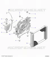 ENGINE, SYSTÃˆME DE REFROIDISSEMENT, RADIATOR, FAN &amp; OVERFLOW BOTTLE