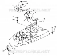 CAPOT/PHARE 500 EFI E942774 and  EFI SKS E942574 (49274127410008)