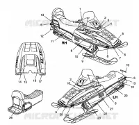 EMBLEMES SPORT 0980443 and SPORT TOURING 0980243 (4942054205A008)