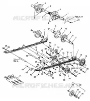 SUSPENSION WIDETRAK GT 0962061 AND EUROPEAN WIDETRAK GT E962061 (4931623162B006)