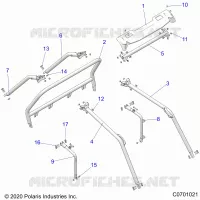 CHASSIS, CAB CADRE