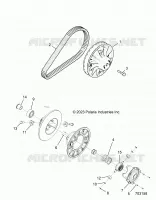 SYSTÃˆME DE TRANSMISSION, SECONDARY CLUTCH