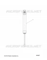 SUSPENSION, AMORTISSEUR ARRIERE TRACK