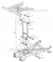 STABILISATEUR BRAS ARRIERE 6X6 400L