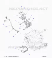SYSTÃˆME DE TRANSMISSION, MAIN GEARCASE MOUNTING