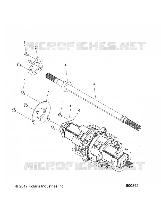 DRIVE TRAIN, JACKSHAFT AND ARBRE DE TRANSMISSION