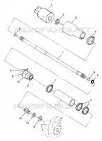 SYSTÈME DE TRANSMISSION SL 780 B974088 AND INTL. SL 780 I974088 (4940924092B003)