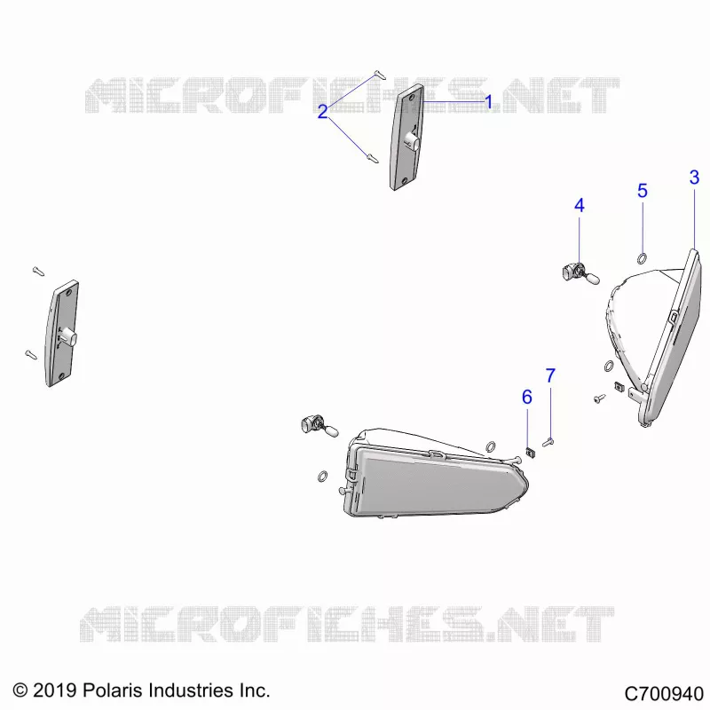 ELECTRICITE, HEADLIGHTS, TAILLIGHTS AND BULBS