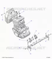 MOTEUR, MOUNTING & LONG BLOCK