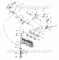SYSTÈME DE REFROIDISSEMENT SL 780 B964087 and  Intl. SL 780 I964087 (4935523552B008)