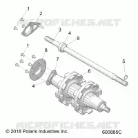 DRIVE TRAIN, JACKSHAFT AND ARBRE DE TRANSMISSION
