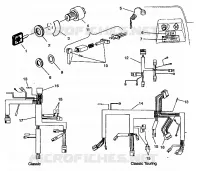 ALLUMAGE ET FAISCEAU ELECTRIQUE CLASSIC E942865 and  CLASSIC TOURING E942875 (49274027400003)