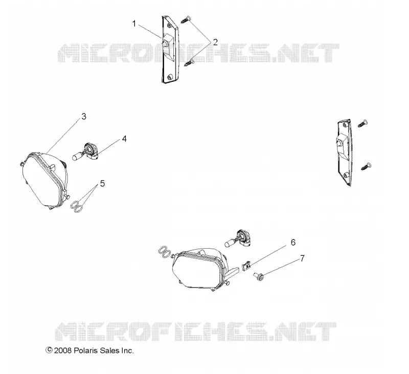 ELECTRICITE, HEADLIGHTS, TAILLIGHTS AND BULBS