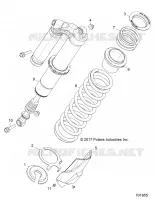 SUSPENSION ARRIERE SHOCK MOUNTING