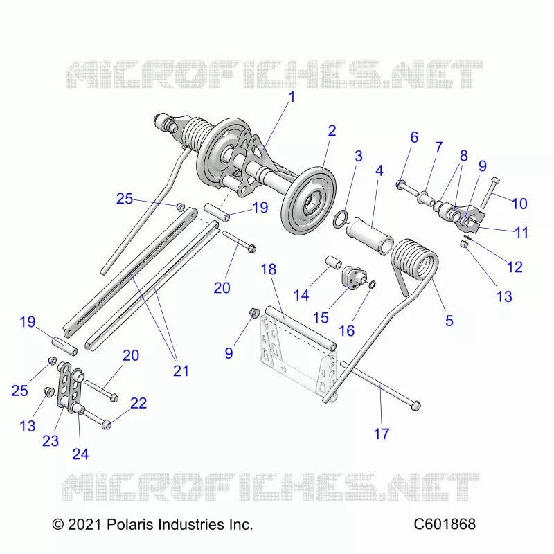 SUSPENSION, BRAS DE SUSPENSION ARRIERE