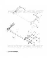 CHASSIS, CAPOT HINGE MOUNTING