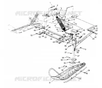 SUSPENSION AVANT AND SKI SUPER SPORT 0950743 (4928882888B002)
