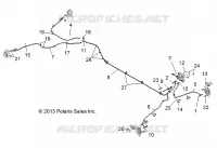 BRAKES, LINES AND MAITRE CYLINDRE